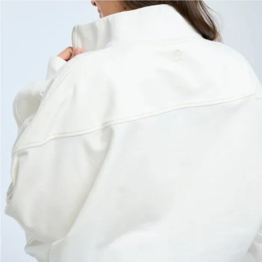 Booty by Brabants White/Ivory Half-Zip Pullover size S/M - Picture 2 of 10